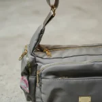 Bolso de mano Generic Da para mujer en nylon gris - Image 2