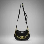 Bolso De Cuero Cadena Para Mujer - Negro, Dama - Image 5