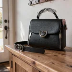 Bolso Mujer Genérico 20cm con Cierre y Forro Interior - Image 2