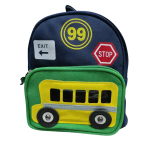 Morral Para Niño Importado, Vegano, Cierre, 22 Cm