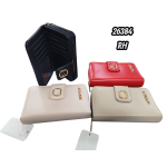 Billetera Organizadora Elegante para Mujer con Herraje Dorado