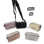 Bolso Bandolera "Camera Bag" de Cuero Texturizado con Logo Estampado "COACH LEATHERWARE" - Ref. 10543 NO - Image 2