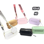 Bolso Bandolera Texturizado con Logo Metálico Dorado "STEVE MADDEN" y Cremalleras Dobles - Ref. 10548 NO - Image 2