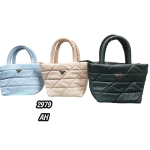 Bolso de Mano Acolchado en Piel - Colección en Capas - Image 2