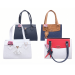 bolsos de mano elegantes con combinaciones y texturas variadas - Image 2